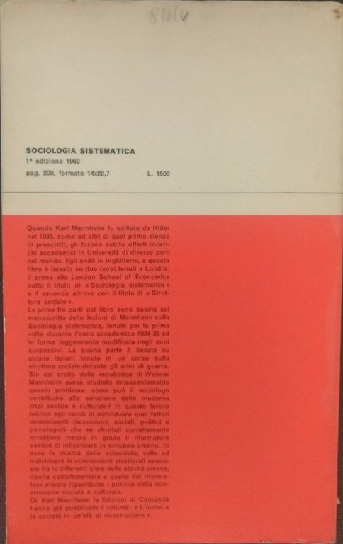 Sociologia sistematica