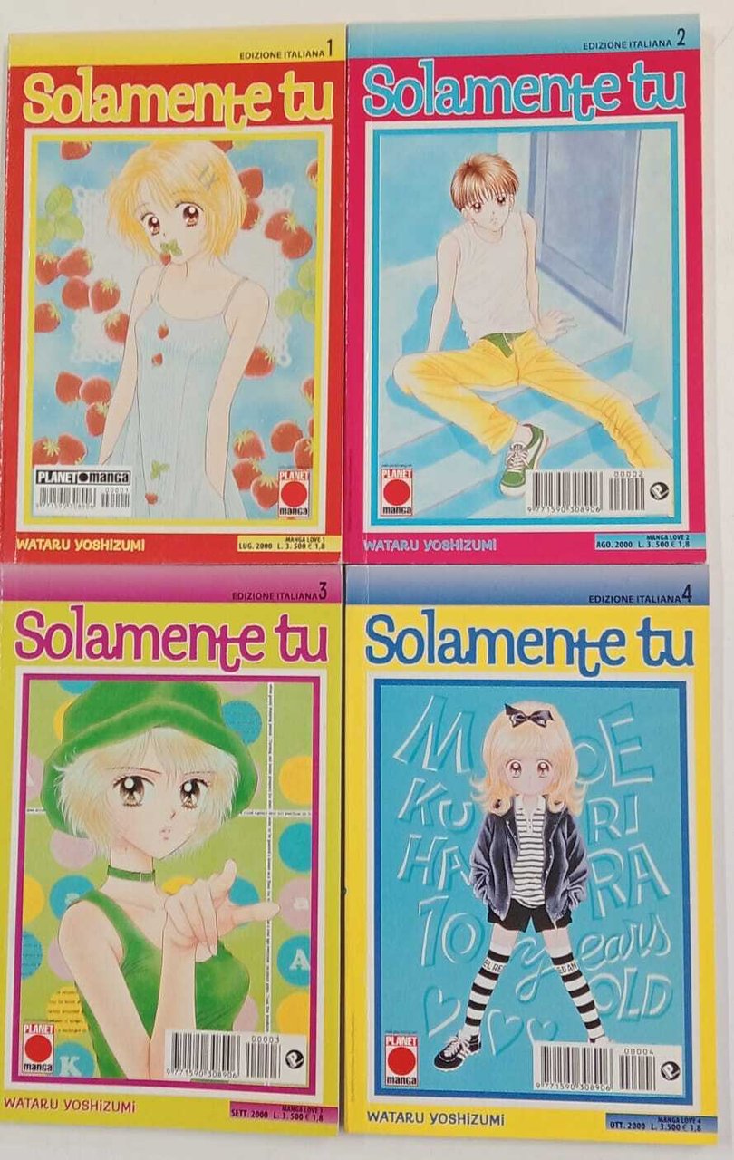 Solamente tu, serie dal n. 1 al n. 4. | Immagine principale