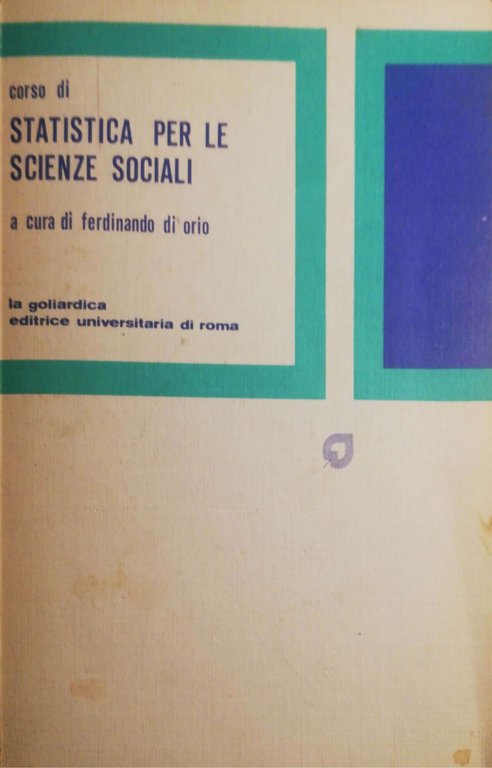 Statistica per le scienze sociali