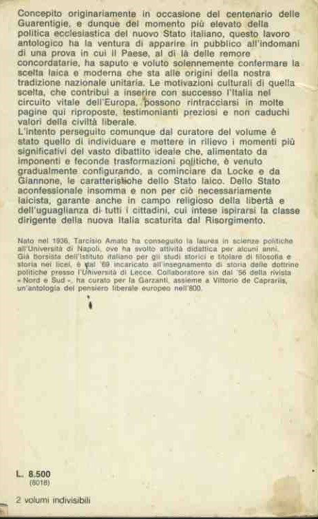 Stato e chiesa. Da Locke alle Guarentigie. Volume primo | Immagine Gallery 4