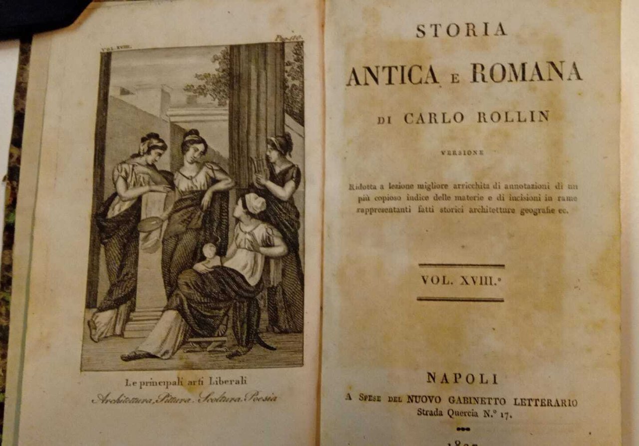 Storia antica e romana (vol.XVIII) Della coltivazione delle terre. Coltura …