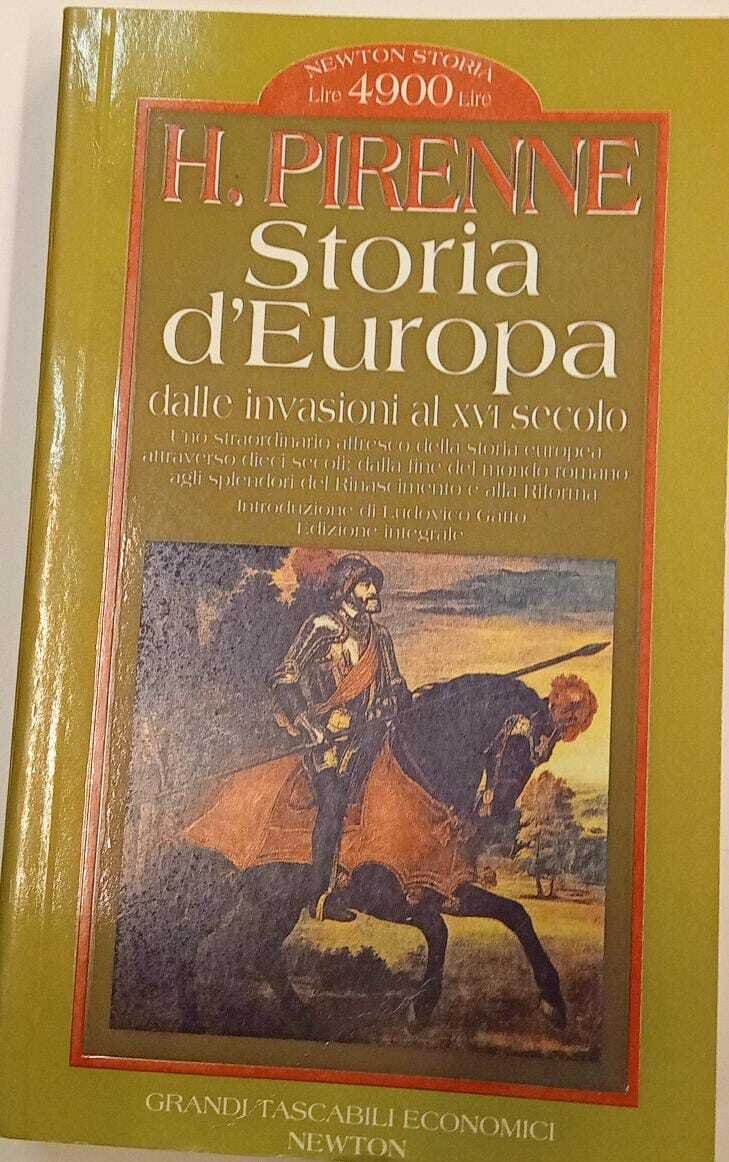 Storia d'Europa dalle invasioni al XVI secolo. Ediz. integrale