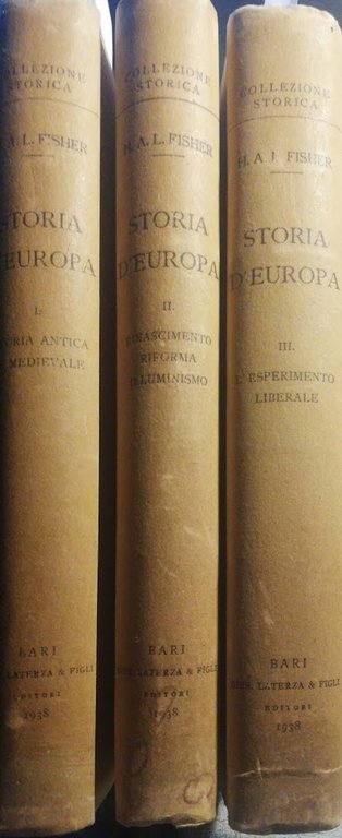 Storia D'Europa. Volumi I-II-III | Immagine Gallery 2