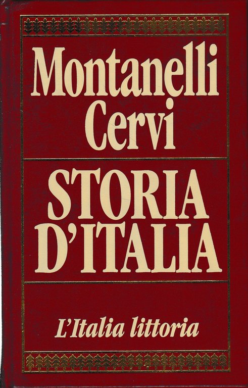 Storia d'Italia. L'Italia littoria.