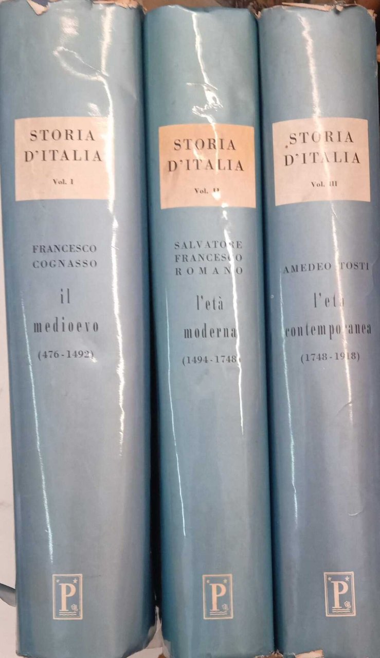 Storia d'Italia (tre volumi) | Immagine principale