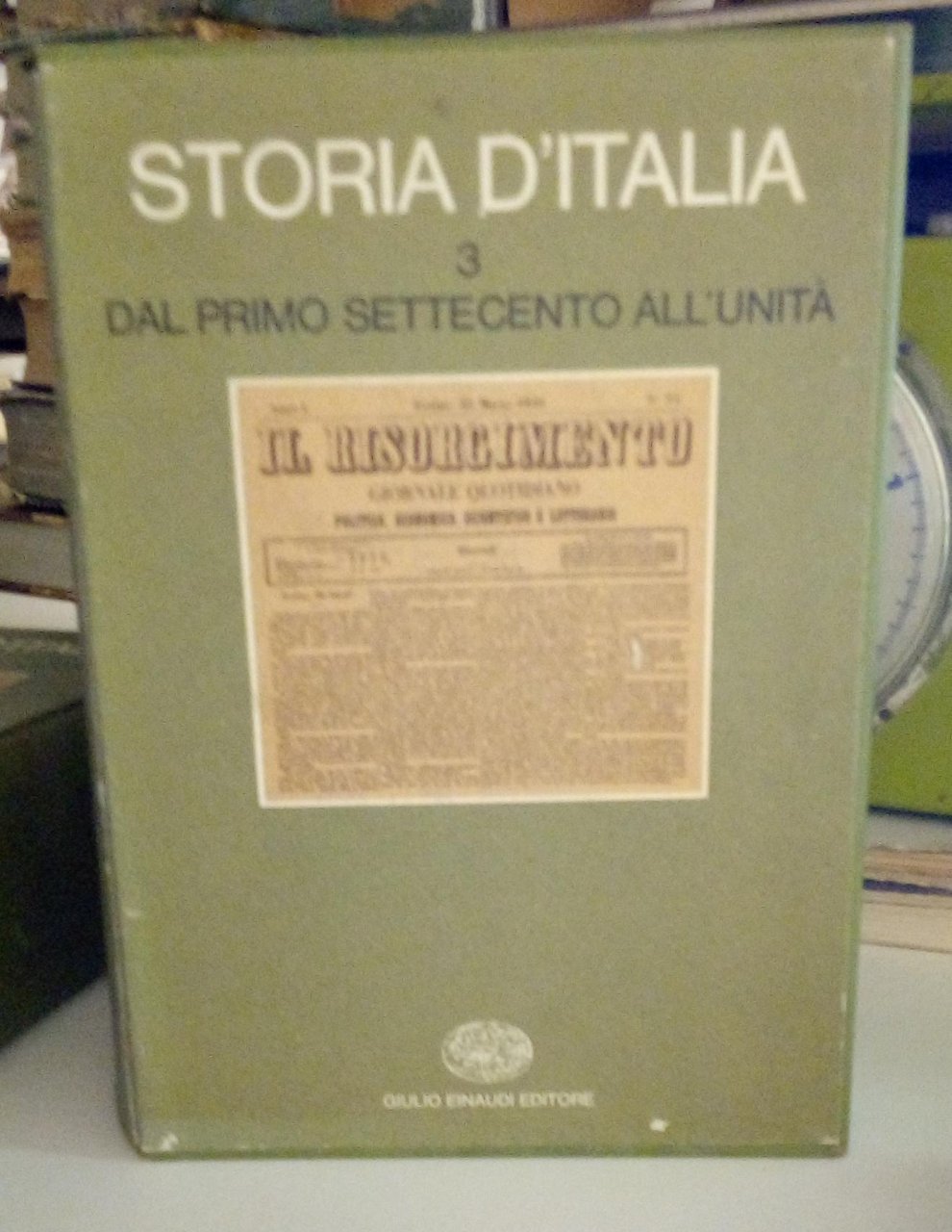 Storia d'Italia Vol 3^. Dal primo settecento all'unità.