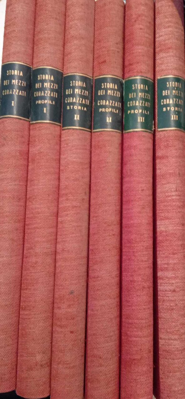 Storia dei mezzi corazzati (6 volumi)