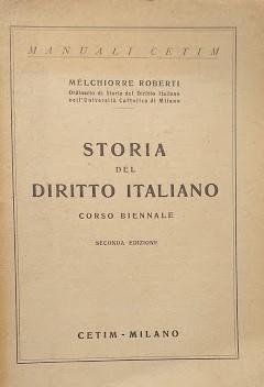Storia del Diritto Italiano, corso biennale | Immagine Gallery 2