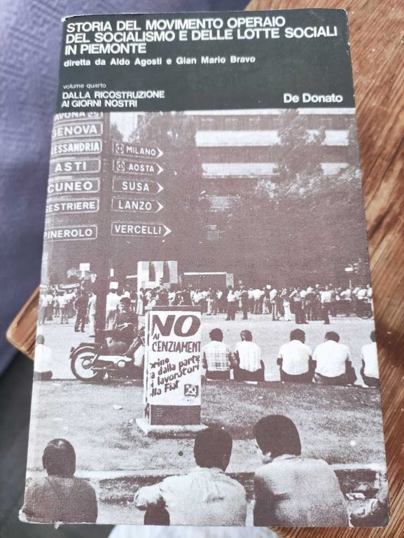 Storia del movimento operaio, del socialismo e delle lotte sociali in Piemonte