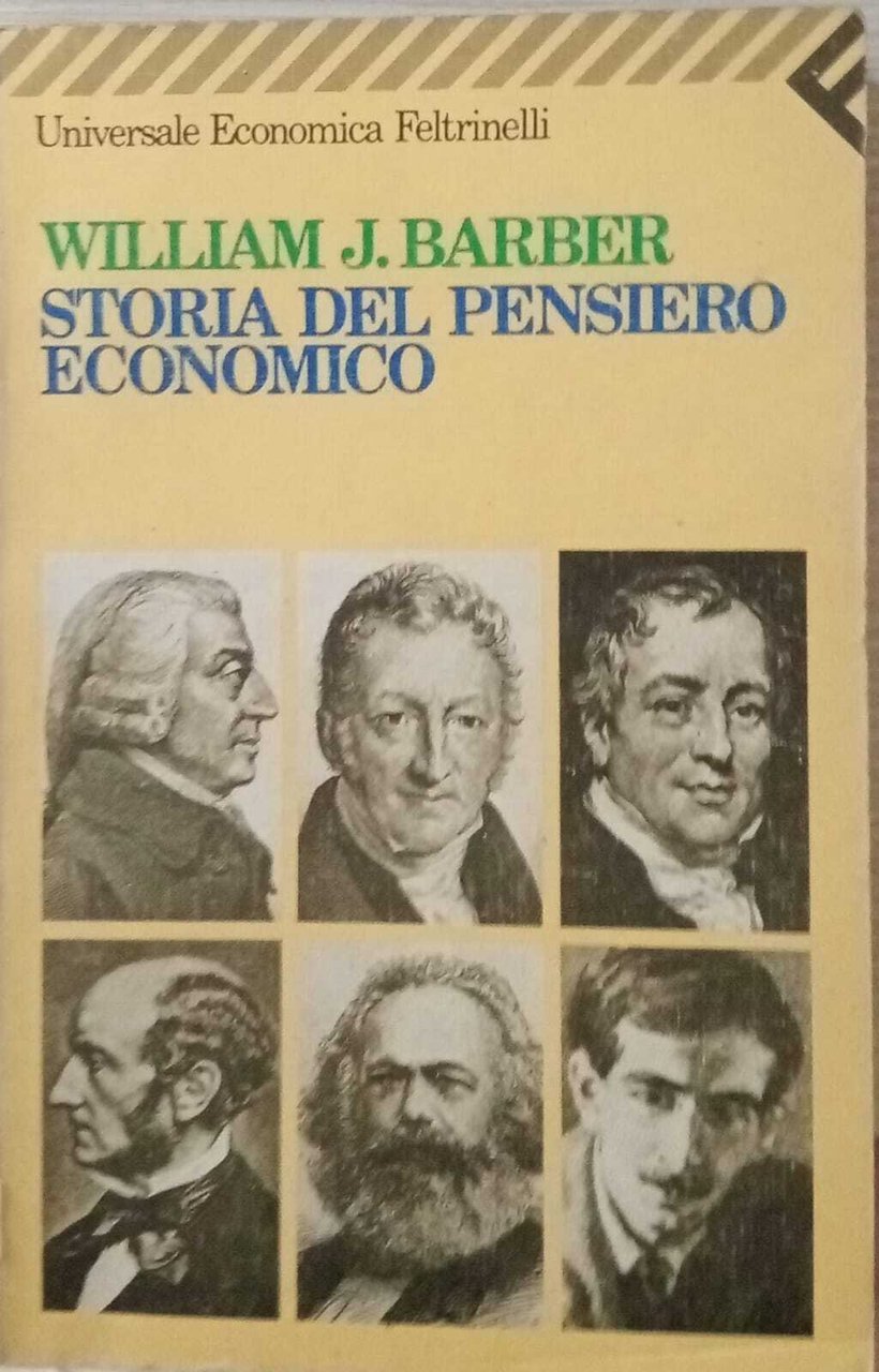 Storia del pensiero economico. | Immagine principale