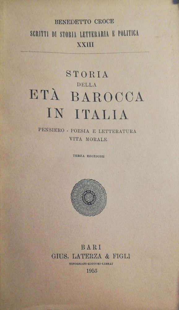 Storia dell'età barocca in Italia