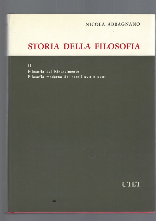 STORIA DELLA FILOSOFIA