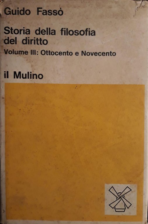 Storia della filosofia del diritto: volume III Ottocento e novecento