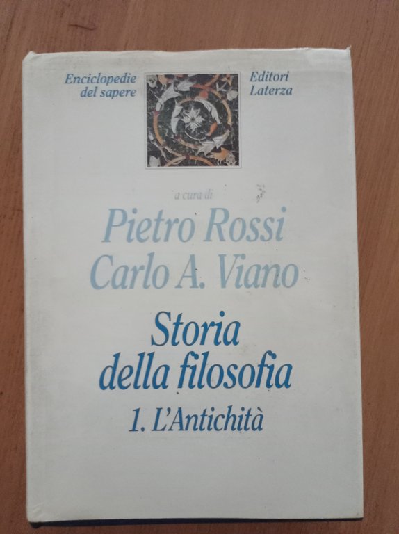 Storia della filosofia. L\'Antichità (Vol. 1)