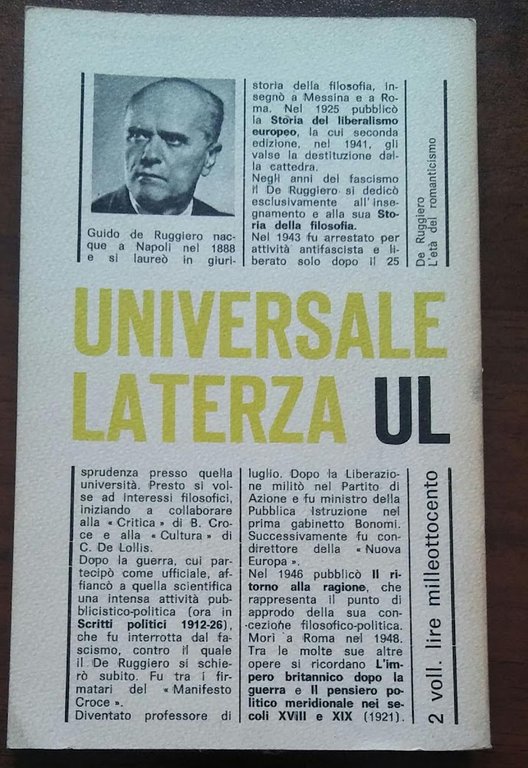 Storia della filosofia l'età del romanticismo
