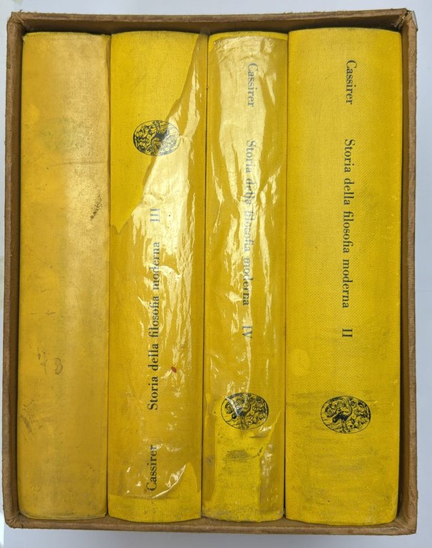 Storia della filosofia moderna. 4 volumi