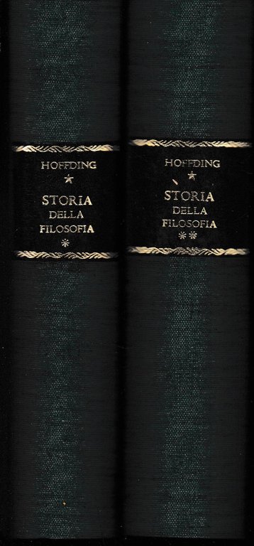 Storia della filosofia moderna, due volumi.