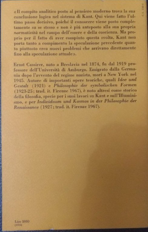 Storia della filosofia moderna. Il problema della conoscenza nella filosofia …
