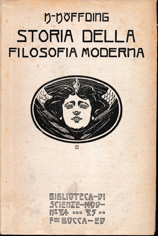 Storia della filosofia moderna, volume I^.