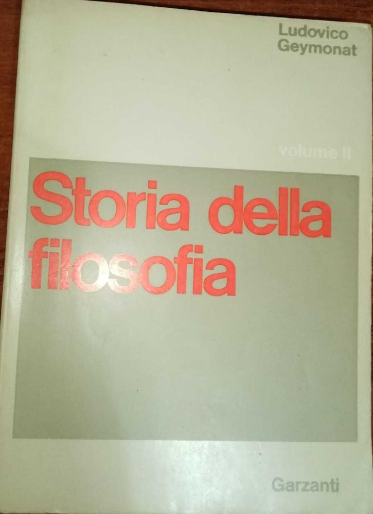 Storia della filosofia vol II