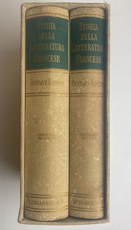 Storia della letteratura francese. (2 volumi)