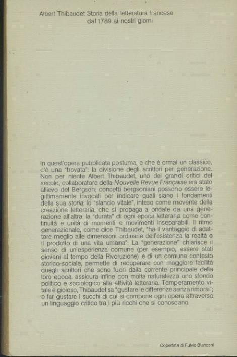 Storia della letteratura francese dal 1789 ai nostri giorni. Vol. …