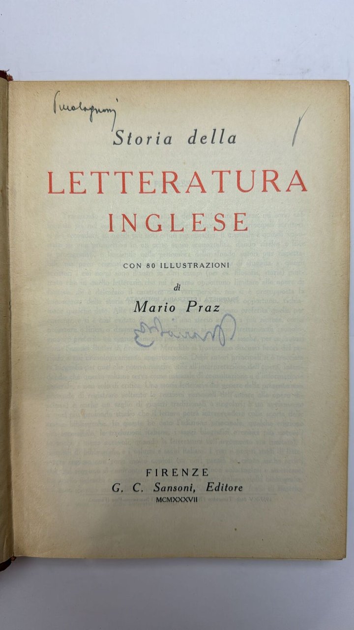 Storia della letteratura inglese | Immagine principale