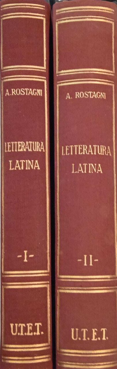 Storia della letteratura latina (2 volumi)
