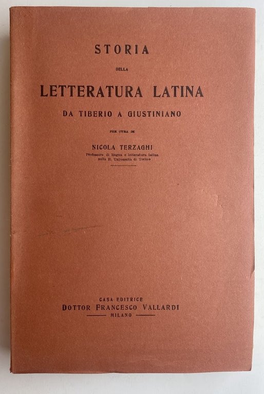 Storia della letteratura latina (3 volumi)