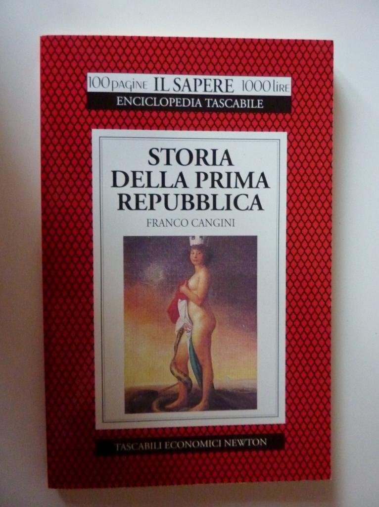 Storia della prima Repubblica.