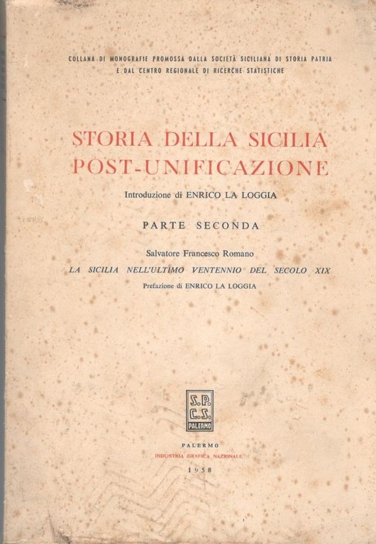 Storia della Sicilia post-unificazione Parte prima : La Sicilia nel …