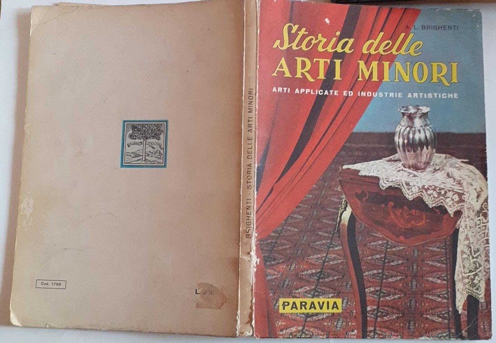 Storia delle arti minori. Arti applicate e industrie artistiche
