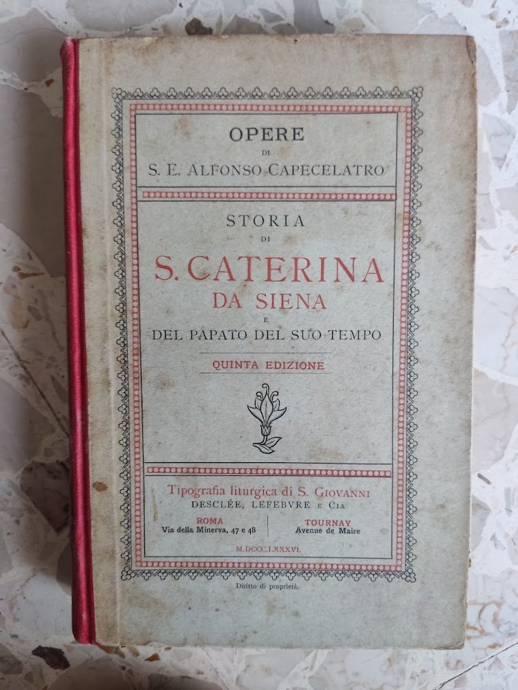 Storia di S. Caterina da Siena e del Papato del … | Immagine principale