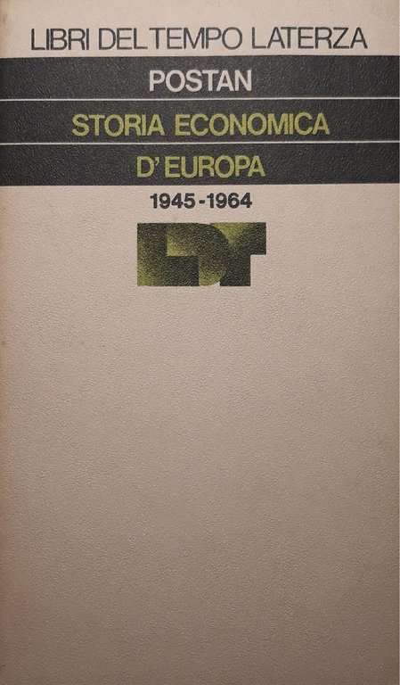 Storia economica d'Europa 1945 - 1964