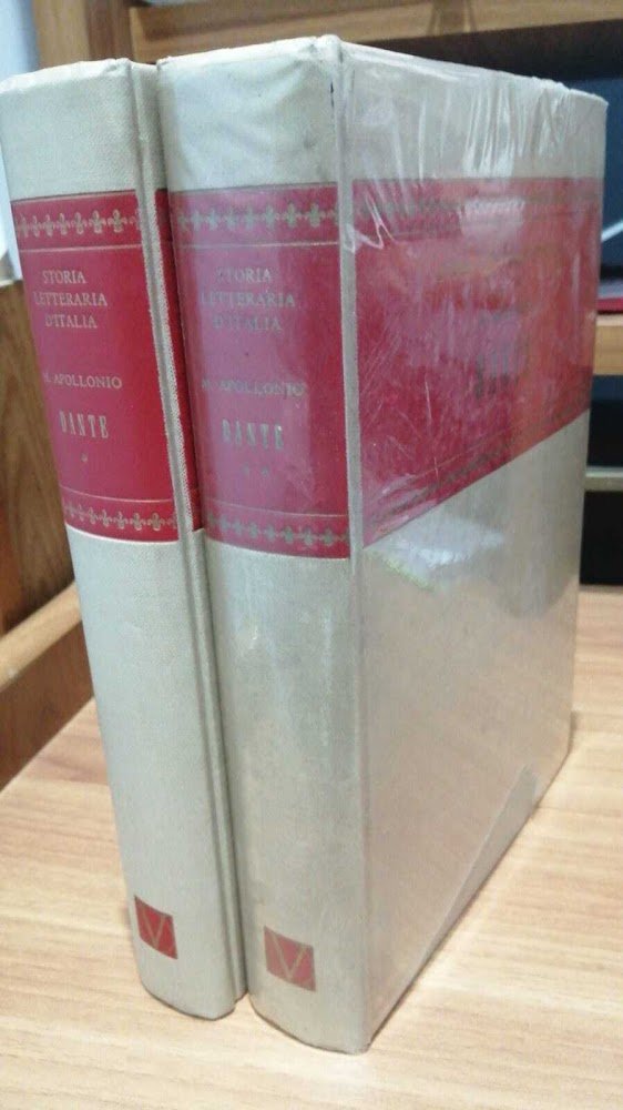 Storia letteraria d'Italia : Dante , 2 volumi | Immagine principale