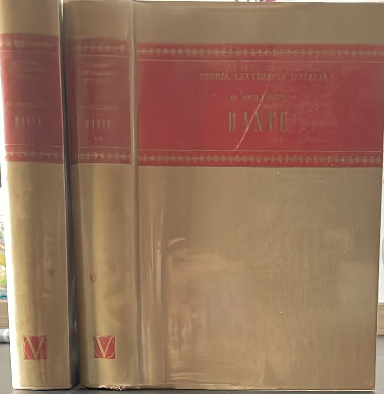 Storia letteraria d'Italia. Dante. Storia della "Commedia". 2 volumi
