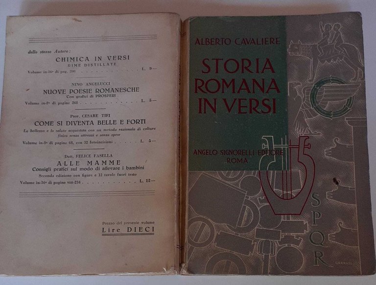 Storia romana in versi