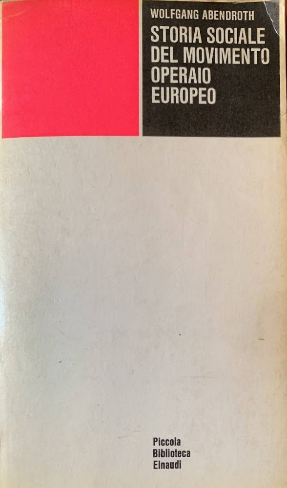 Storia sociale del movimento operaio europeo | Immagine principale