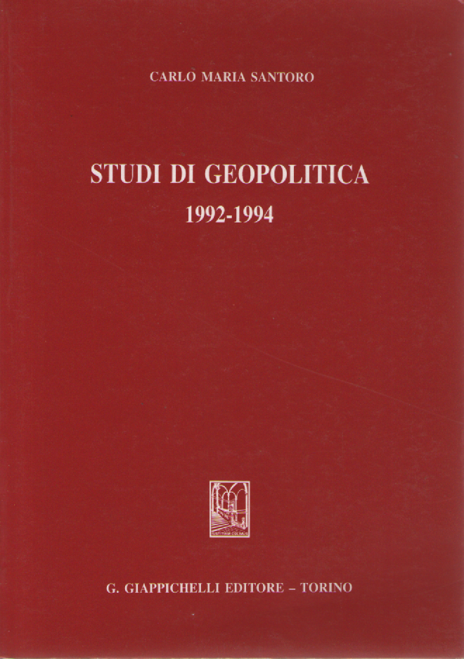 Studi di geopolitica (1992-1994). | Immagine principale