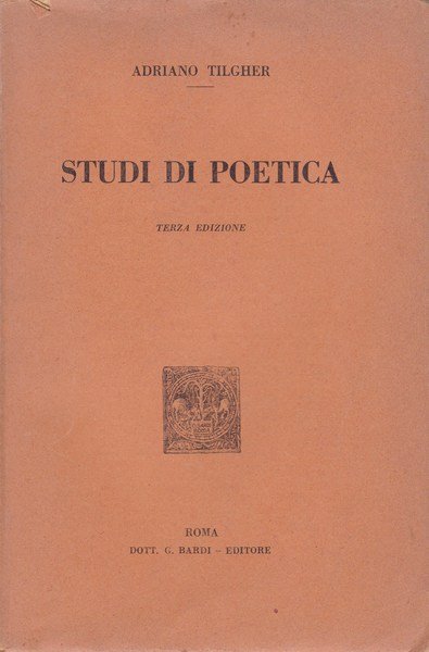 Studi di poetica