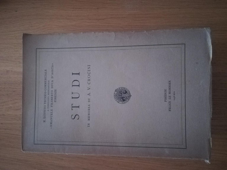 Studi in memoria di A. V. Crocini | Immagine Gallery 2