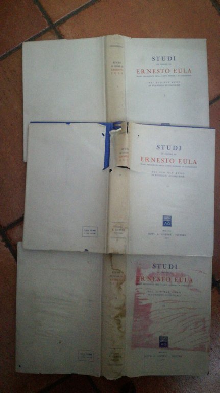 Studi in onore di Ernesto Eula Volume I II e … | Immagine Gallery 2