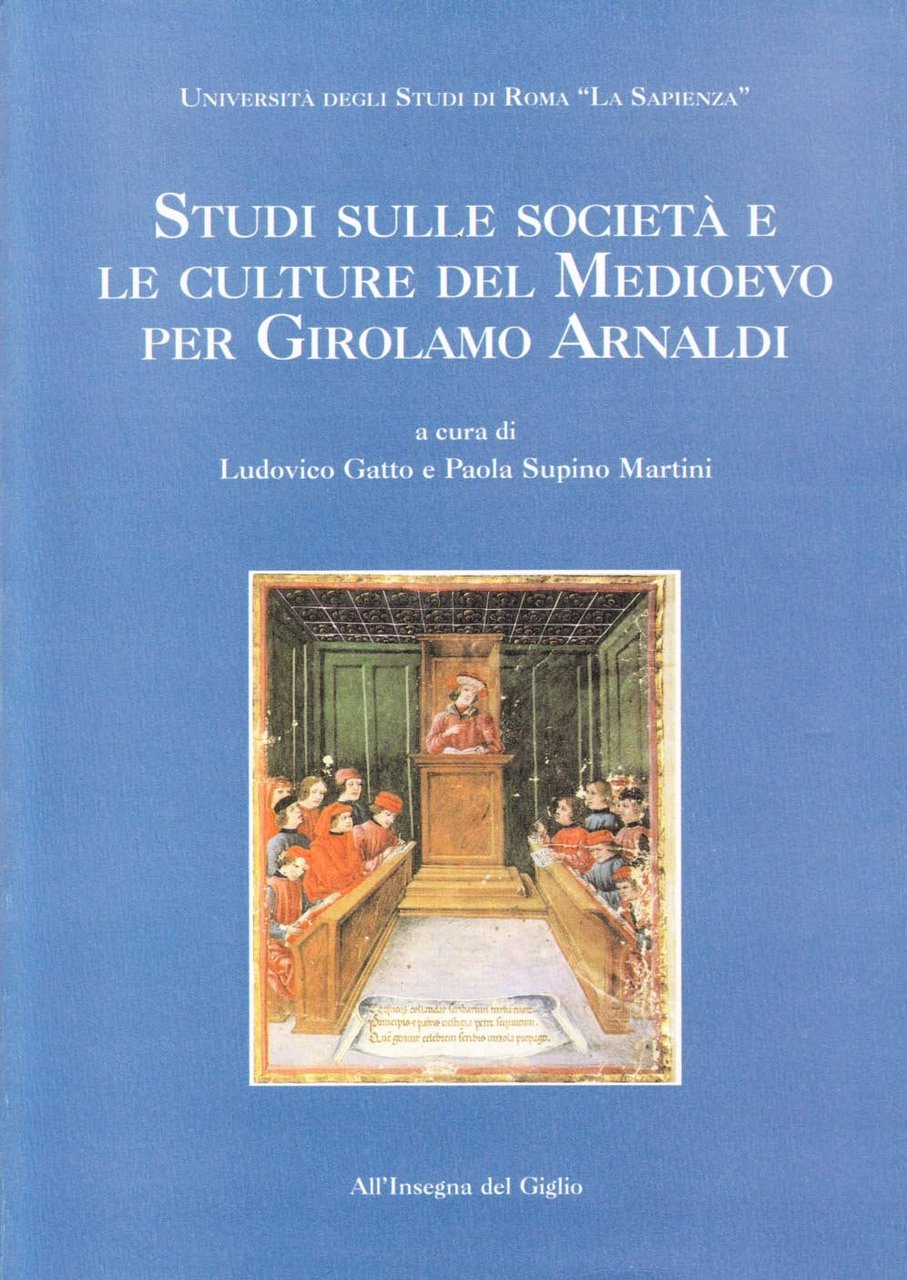 Studi sulle società e le culture del Medioevo per Girolamo …