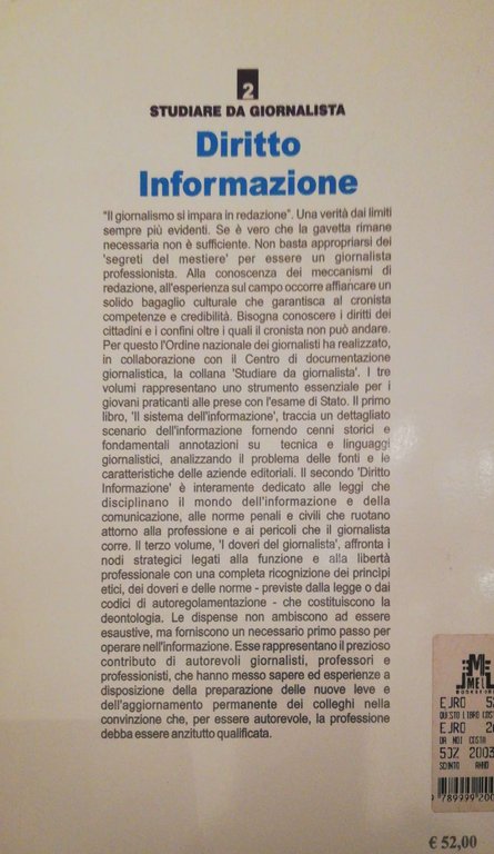 Studiare da giornalista Vol.II. Diritto informazione. | Immagine Gallery 4