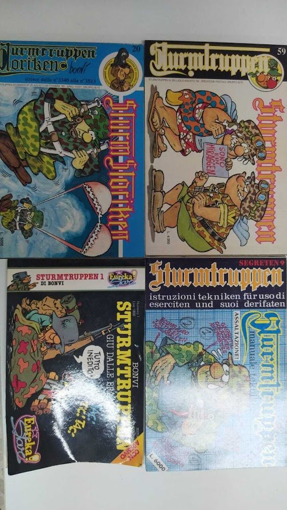 Sturmtruppen Lotto N. 4 Pezzi