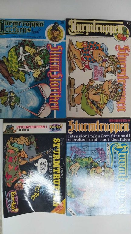 Sturmtruppen Lotto N. 4 Pezzi