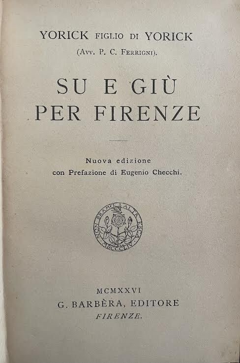 Su e giù per Firenze