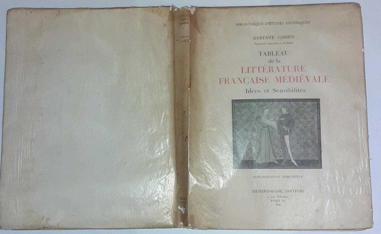 Tableau de la litterature francaise medievale. Idees et sensibilites | Immagine principale