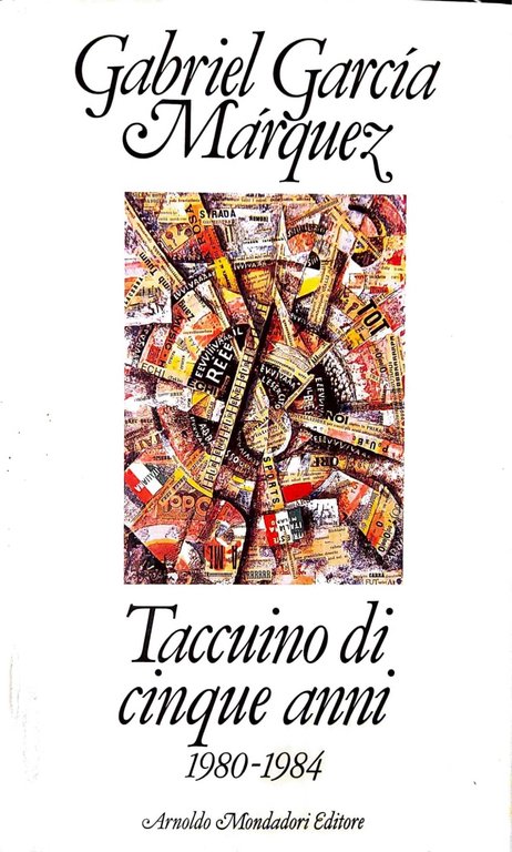 Taccuino di cinque anni 1980-1984