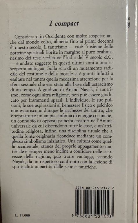 Tantra o il risveglio dell'energia